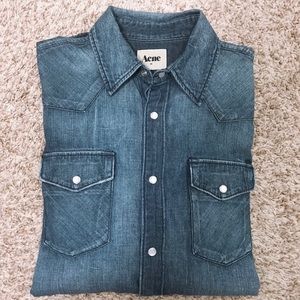 Acne Studios Texas A/W 2011 Western Denim Shirt